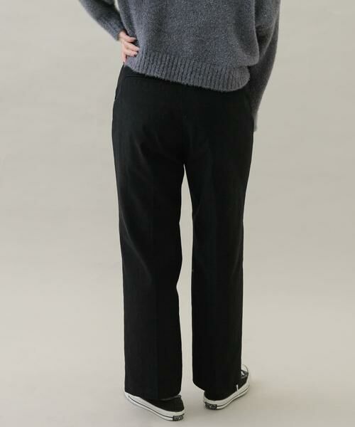 Sonny Label / サニーレーベル その他パンツ | 起毛チノストレートタックパンツ | 詳細24