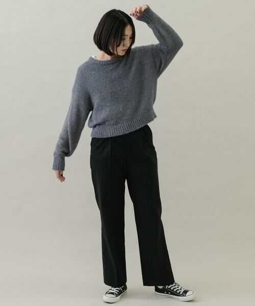 Sonny Label / サニーレーベル その他パンツ | 起毛チノストレートタックパンツ | 詳細26