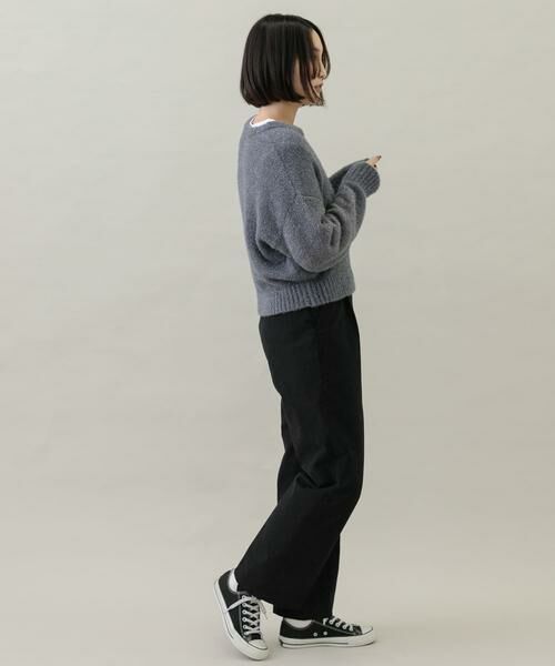 Sonny Label / サニーレーベル その他パンツ | 起毛チノストレートタックパンツ | 詳細27