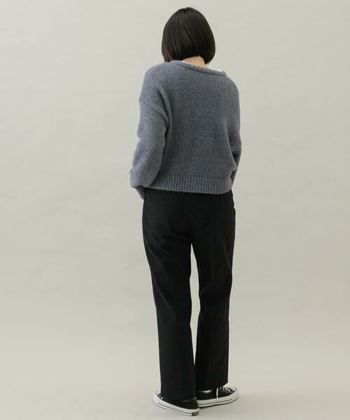 Sonny Label / サニーレーベル その他パンツ | 起毛チノストレートタックパンツ | 詳細28