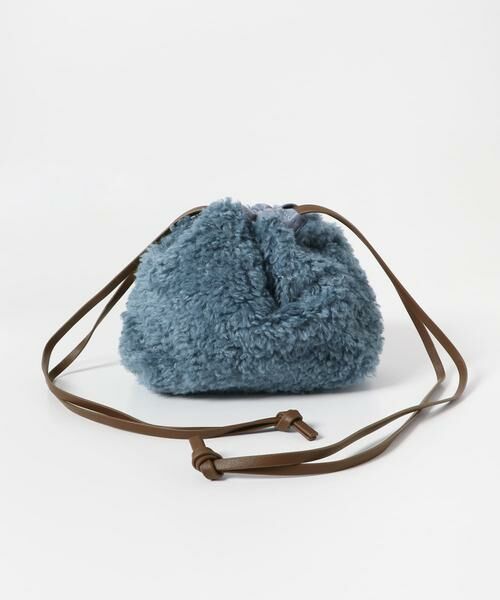 Sonny Label / サニーレーベル ショルダーバッグ | プードルファー巾着バッグ | 詳細3