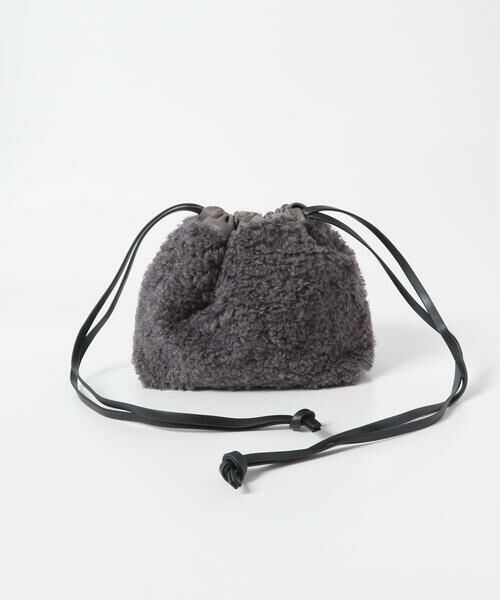 Sonny Label / サニーレーベル ショルダーバッグ | プードルファー巾着バッグ | 詳細8