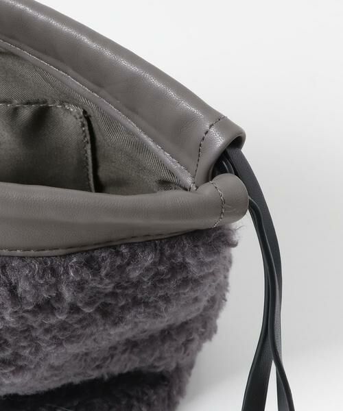 Sonny Label / サニーレーベル ショルダーバッグ | プードルファー巾着バッグ | 詳細9