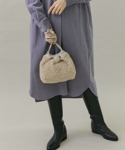 Sonny Label / サニーレーベル ショルダーバッグ | プードルファー巾着バッグ | 詳細11