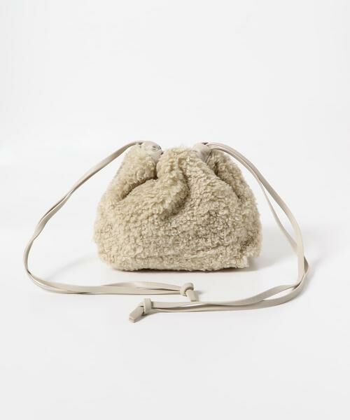 Sonny Label / サニーレーベル ショルダーバッグ | プードルファー巾着バッグ | 詳細12