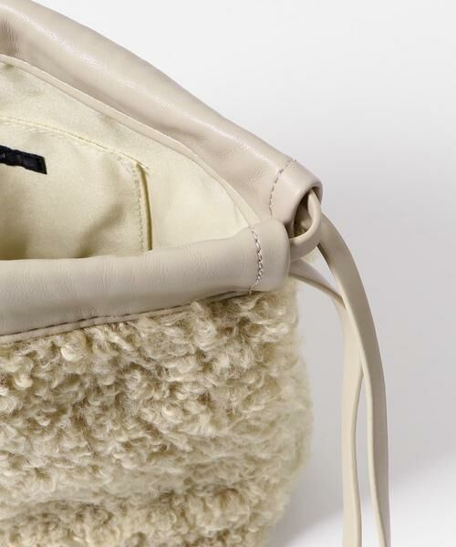 Sonny Label / サニーレーベル ショルダーバッグ | プードルファー巾着バッグ | 詳細13