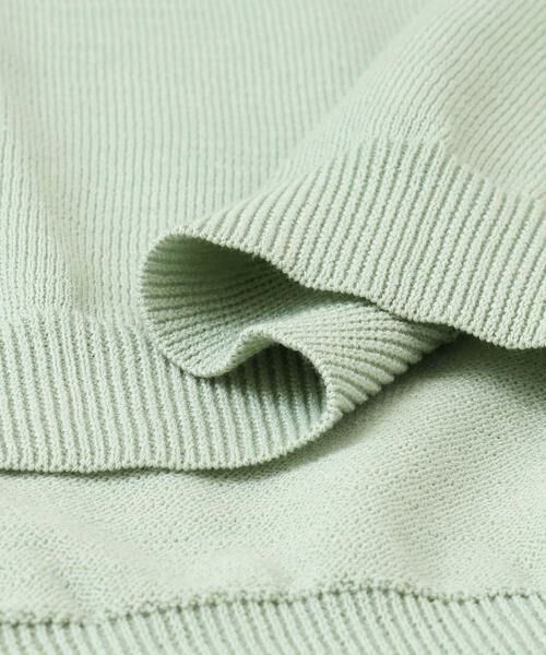 Sonny Label / サニーレーベル ニット・セーター | 『洗濯可』OOPS　ロングスリーブニットポロ | 詳細10