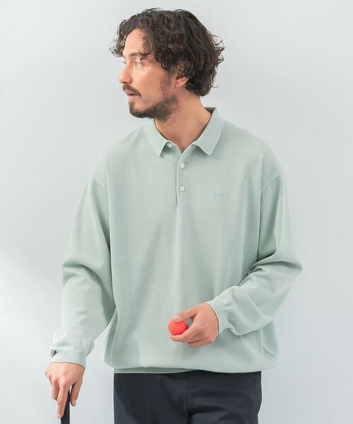 Sonny Label / サニーレーベル ニット・セーター | 『洗濯可』OOPS　ロングスリーブニットポロ | 詳細3