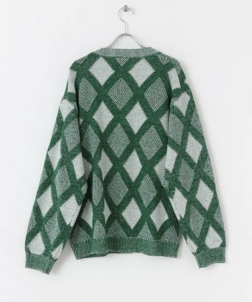Sonny Label / サニーレーベル カーディガン・ボレロ | ジャガードVネックニットカーディガン | 詳細16