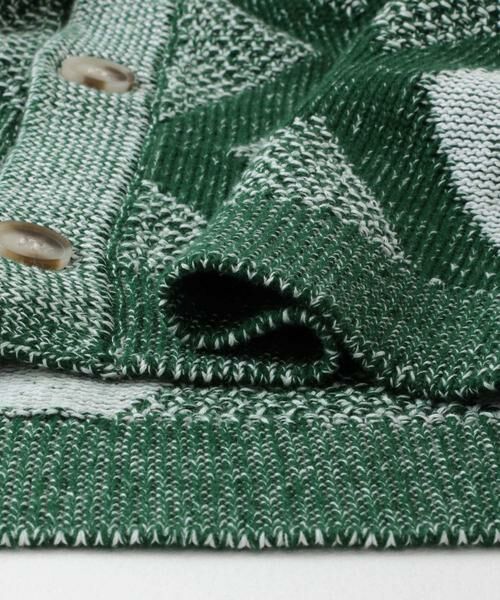 Sonny Label / サニーレーベル カーディガン・ボレロ | ジャガードVネックニットカーディガン | 詳細17