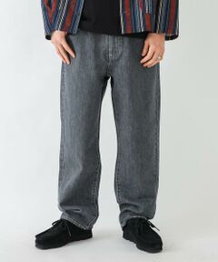 Sonny Label / サニーレーベル デニムパンツ | デニムワイドストレートパンツ