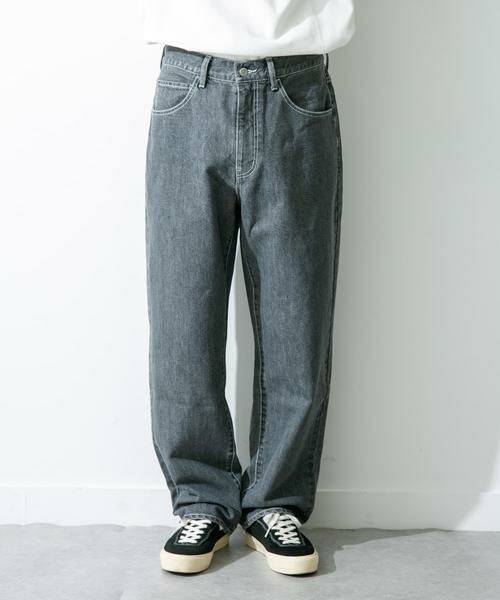 Sonny Label / サニーレーベル デニムパンツ | デニムワイドストレートパンツ | 詳細10