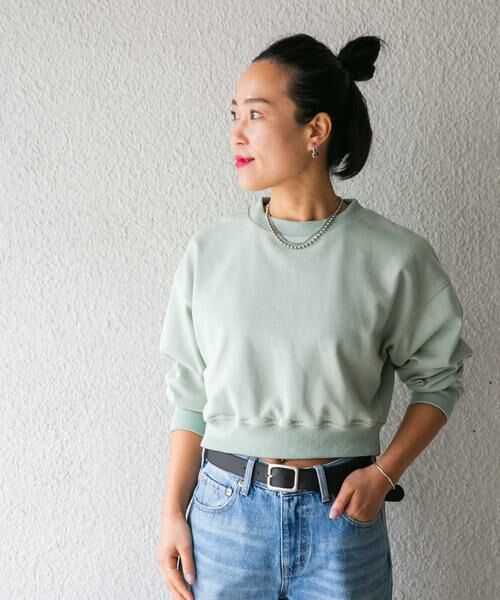 Sonny Label / サニーレーベル スウェット | SLAB　Short Sweat Pullover | 詳細1
