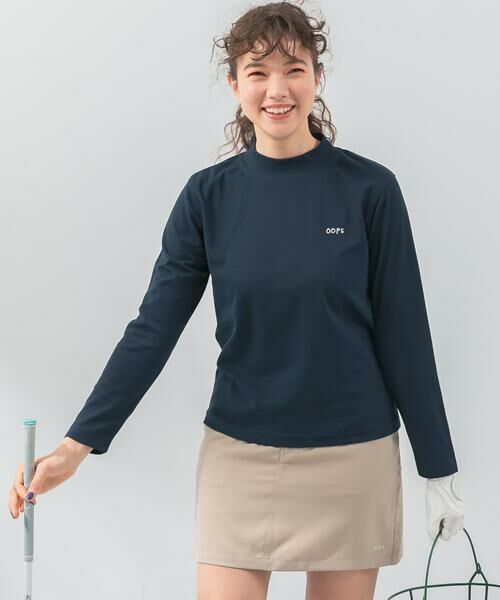 Sonny Label / サニーレーベル Tシャツ | OOPS　ロングスリーブモックネックTシャツ | 詳細1