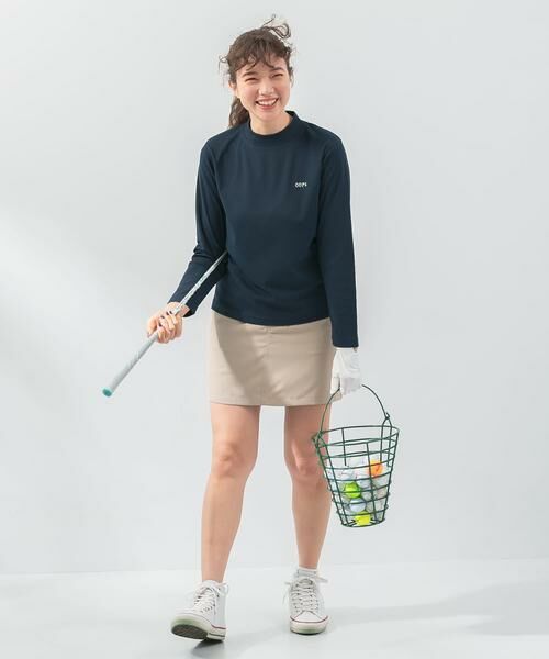 Sonny Label / サニーレーベル Tシャツ | OOPS　ロングスリーブモックネックTシャツ | 詳細6