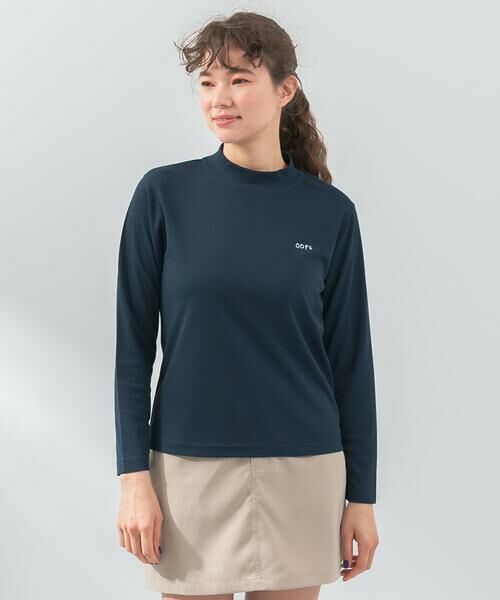 Sonny Label / サニーレーベル Tシャツ | OOPS　ロングスリーブモックネックTシャツ | 詳細9