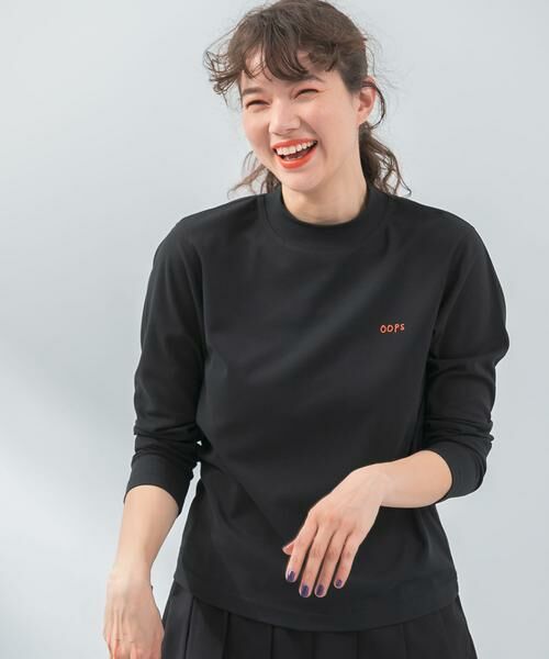 Sonny Label / サニーレーベル Tシャツ | OOPS　ロングスリーブモックネックTシャツ | 詳細29
