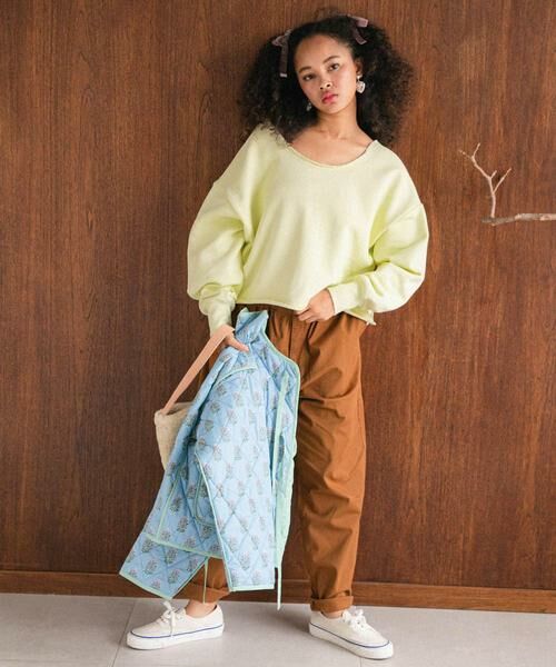 Sonny Label / サニーレーベル スウェット | AyaKawasaki　カットオフスウェット | 詳細6