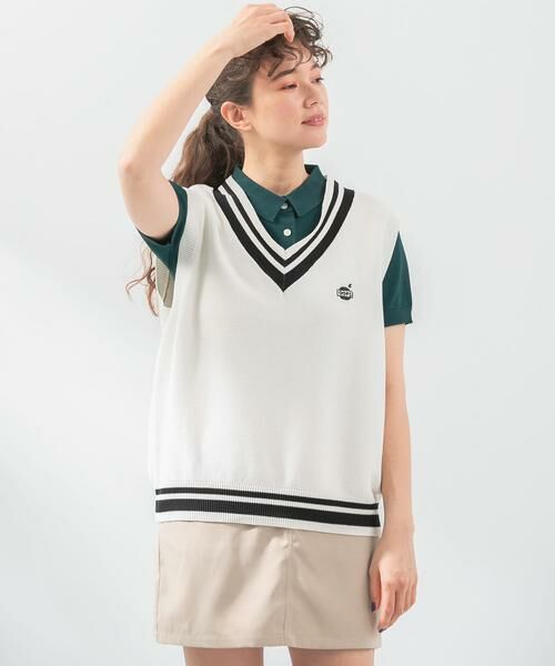 Sonny Label / サニーレーベル ベスト | OOPS チルデンベストニット | 詳細2