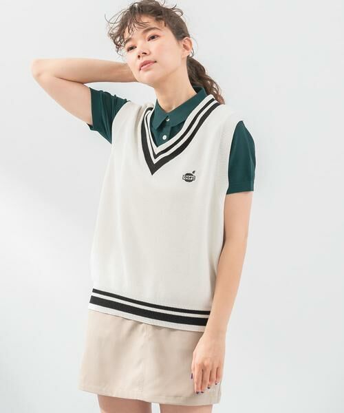 Sonny Label / サニーレーベル ベスト | OOPS チルデンベストニット | 詳細3