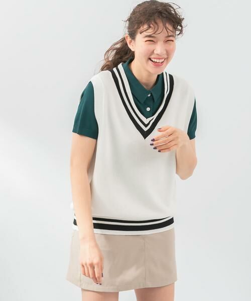 Sonny Label / サニーレーベル ベスト | OOPS チルデンベストニット | 詳細4