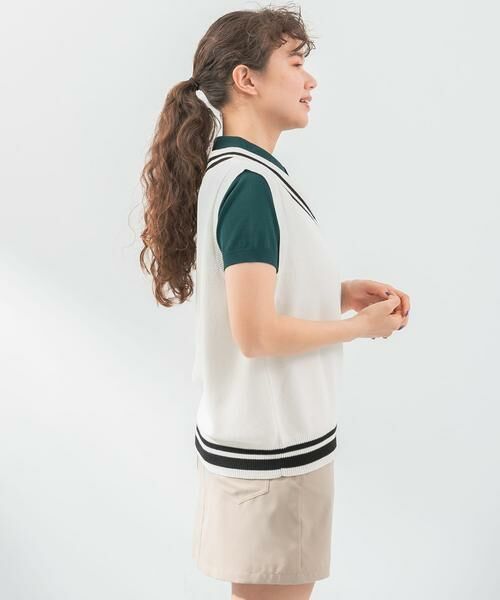 Sonny Label / サニーレーベル ベスト | OOPS チルデンベストニット | 詳細5