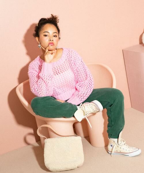 Sonny Label / サニーレーベル カーディガン・ボレロ | AyaKawasaki　メッシュショートカーディガン | 詳細12