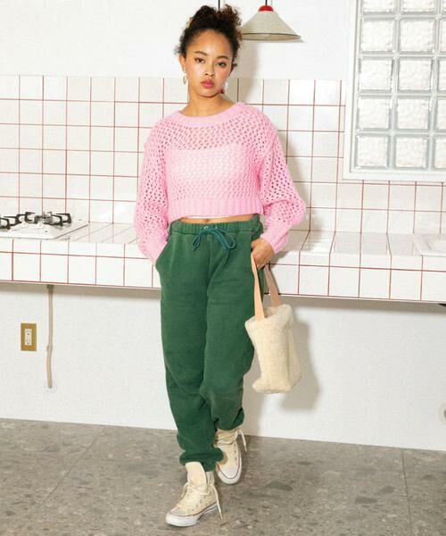 Sonny Label / サニーレーベル カーディガン・ボレロ | AyaKawasaki　メッシュショートカーディガン | 詳細17