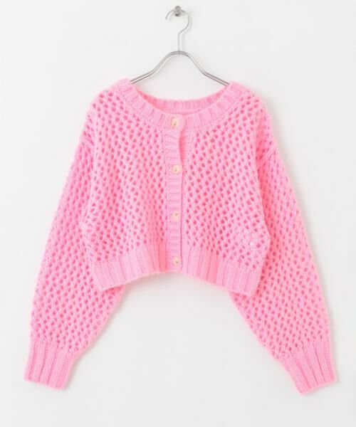 Sonny Label / サニーレーベル カーディガン・ボレロ | AyaKawasaki　メッシュショートカーディガン | 詳細20