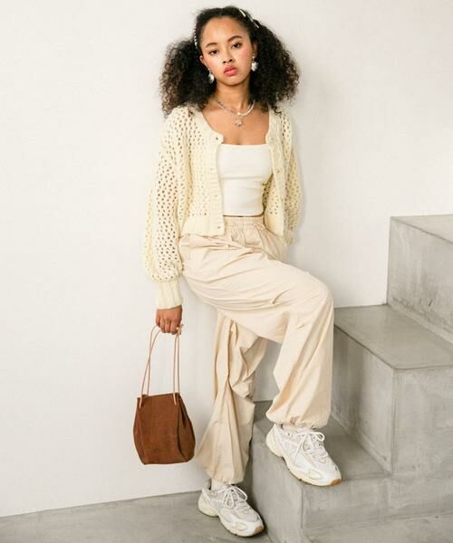 Sonny Label / サニーレーベル カーディガン・ボレロ | AyaKawasaki　メッシュショートカーディガン | 詳細29