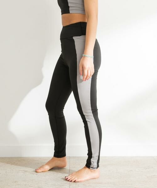 Sonny Label / サニーレーベル レギンス・スパッツ | SLAB　Bicolor Pocket Leggings | 詳細14