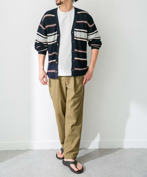 Sonny Label / サニーレーベル カーディガン・ボレロ | マルチボーダーニットカーディガン | 詳細14