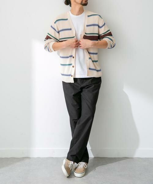 Sonny Label / サニーレーベル カーディガン・ボレロ | マルチボーダーニットカーディガン | 詳細28