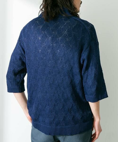 Sonny Label / サニーレーベル ニット・セーター | リサイクルポリエステルニットポロシャツ | 詳細2