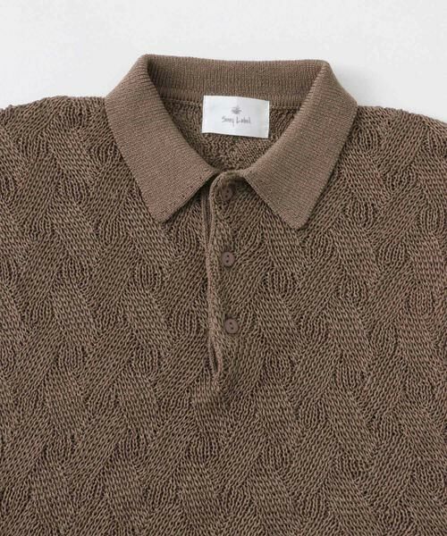 Sonny Label / サニーレーベル ニット・セーター | リサイクルポリエステルニットポロシャツ | 詳細25
