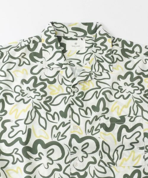Sonny Label / サニーレーベル シャツ・ブラウス | 『接触冷感』『イージーケア』総柄プリントショートスリーブシャツ | 詳細11