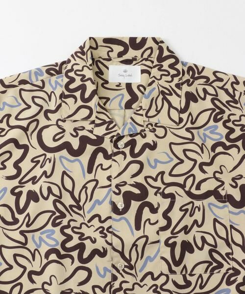 Sonny Label / サニーレーベル シャツ・ブラウス | 『接触冷感』『イージーケア』総柄プリントショートスリーブシャツ | 詳細13