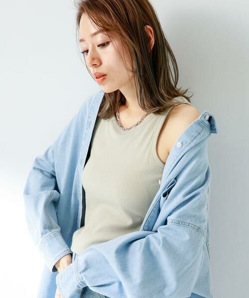 Sonny Label / サニーレーベル タンクトップ | SLAB Rib Bratop | 詳細15