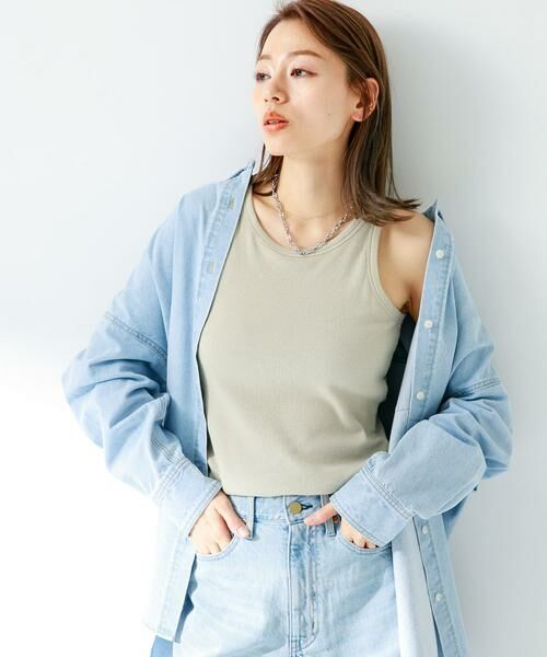 Sonny Label / サニーレーベル タンクトップ | SLAB Rib Bratop | 詳細16