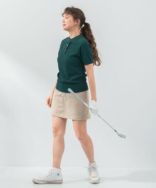 Sonny Label / サニーレーベル ポロシャツ | OOPS　半袖ラグランニットポロシャツ | 詳細7