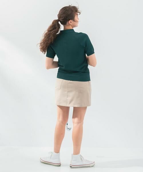 Sonny Label / サニーレーベル ポロシャツ | OOPS　半袖ラグランニットポロシャツ | 詳細8