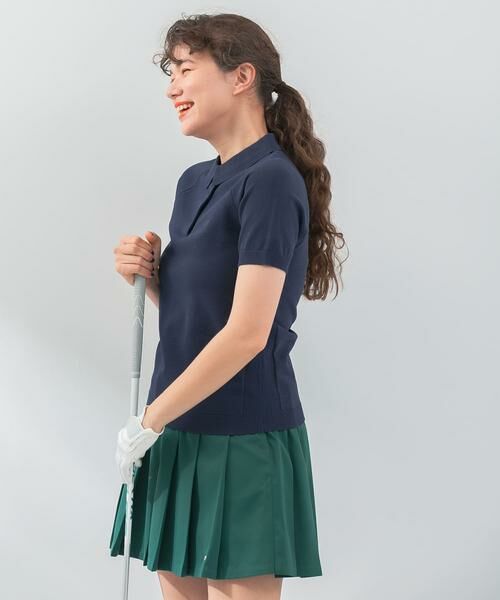 Sonny Label / サニーレーベル ポロシャツ | OOPS　半袖ラグランニットポロシャツ | 詳細17