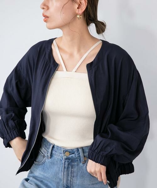 Sonny Label / サニーレーベル キャミソール・チューブトップ | カップ付きマルチウェイニットキャミソール | 詳細9