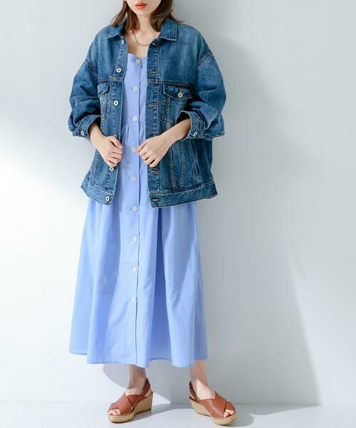 Sonny Label / サニーレーベル ワンピース | 『UR TECH Smart Linen Touch』キャミソールワンピース | 詳細10