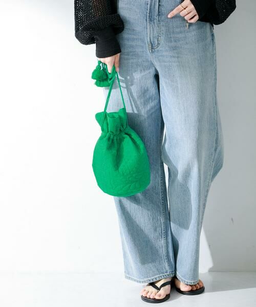 Sonny Label / サニーレーベル ショルダーバッグ | エンブロイダリーコットンポシェット | 詳細4