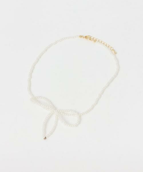 Sonny Label / サニーレーベル ネックレス・ペンダント・チョーカー | ビーズリボンネックレス | 詳細1