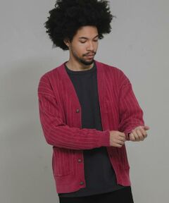 Sonny Label / サニーレーベル カーディガン・ボレロ | コンチョボタンニットカーディガン