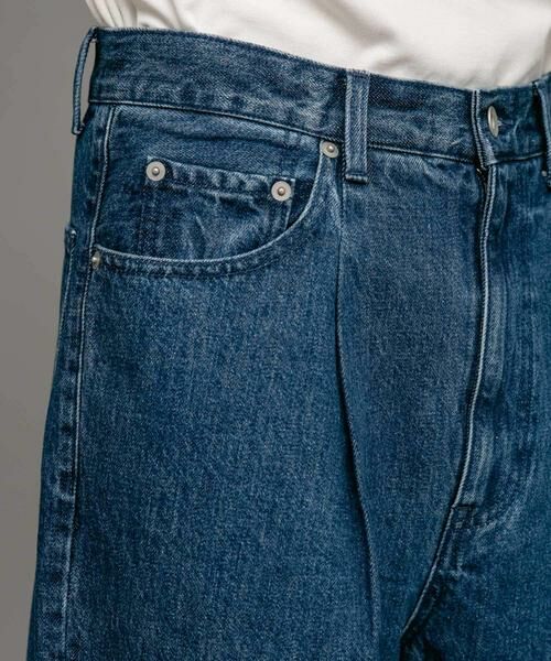 Sonny Label / サニーレーベル デニムパンツ | タックワイドデニムパンツ | 詳細11