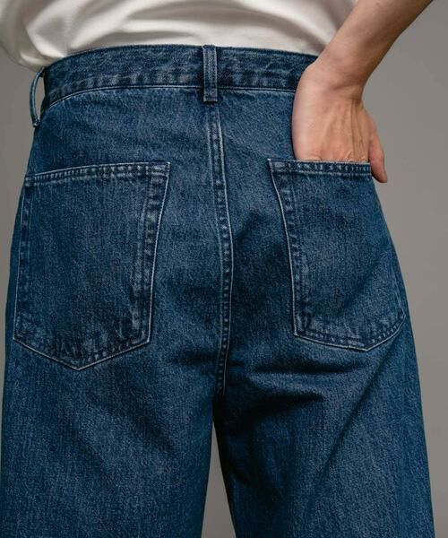 Sonny Label / サニーレーベル デニムパンツ | タックワイドデニムパンツ | 詳細12