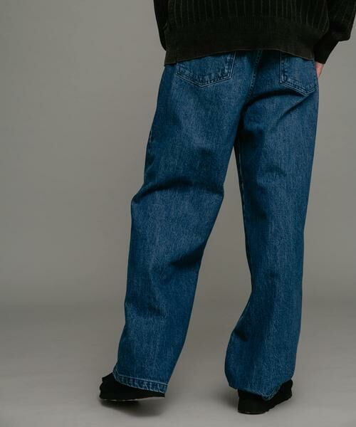 Sonny Label / サニーレーベル デニムパンツ | タックワイドデニムパンツ | 詳細4